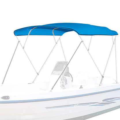 Boat Bimini Top | 4 Bow Pontoon Bimini Boat Tops Replacement Canvas Cover Blue