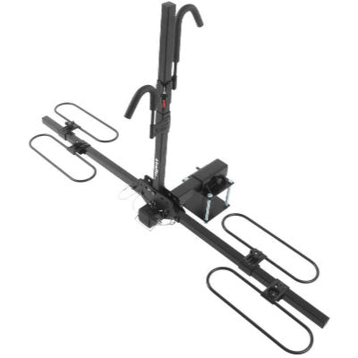 Hitch Mount Bike Rack Fits 2-Inch Hitch Receiver 2" RV Bumpers Black