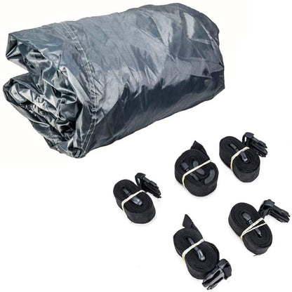 Trailerable Runabout Boat Cover Gray