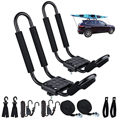 J Bar Kayak Roof Rack | Universal Kayak Carrier for Kayaks