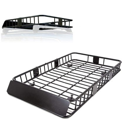 Universal Cargo Roof Rack Steel Basket 250 lb Capacity